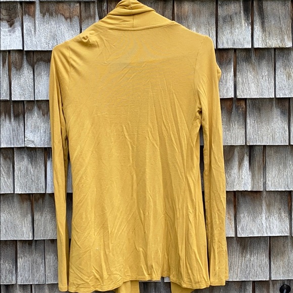 Love Culture Mustard Yellow Cardigan - Picture 3 of 3